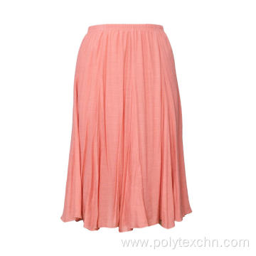 High Waist Two layer Women Summer Pleated Skirts